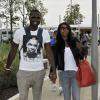Gabrielle Union et son petit ami Dwyane Wade arrivent à Venise pour le 70eme festival du film, le 1er septembre 2013.