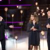 Exclusif - Garou, Chimène Badi et Yoann Fréget lors de l'enregistrement de l'émission Samedi soir on chante Piaf, diffusée le 17 janvier 2014 sur TF1 