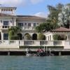 Illustration de la maison de Elle Macpherson à Miami, le 19 décembre 2013.