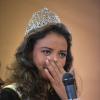 Miss France 2014, Flora Coquerel a fait un retour triomphal à Morancez, son village, le 18 décembre 2013.