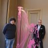 Exclusif - Pascal Nègre et le sculpteur Michel Audiard présentent les "Z'animaux musiciens" au Palais Garnier. L'exposition s'y tient jusqu'au 2 janvier 2014.