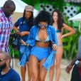 Rihanna en vacances à la Barbade, le 26 décembre 2013.