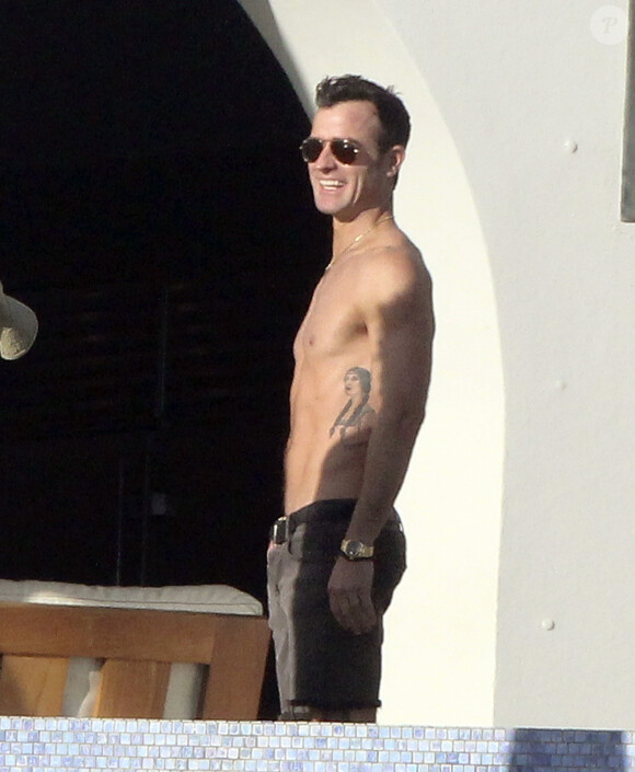 Justin theroux à Los Cabos au Mexique, le 28 décembre 2013.