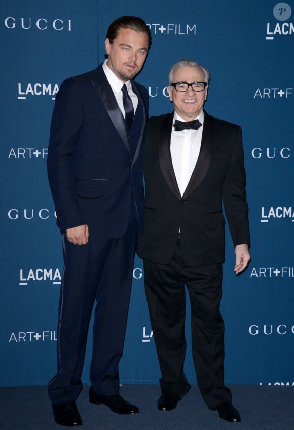 Leonardo DiCaprio et Martin Scorsese à Los Angeles le 2 nvoembre 2013
