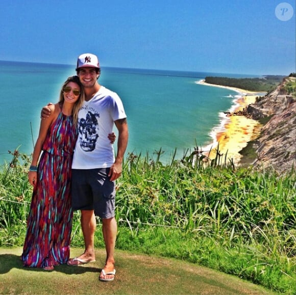 Alexandre Pato et Sophia Mattar le 29 décembre 2013