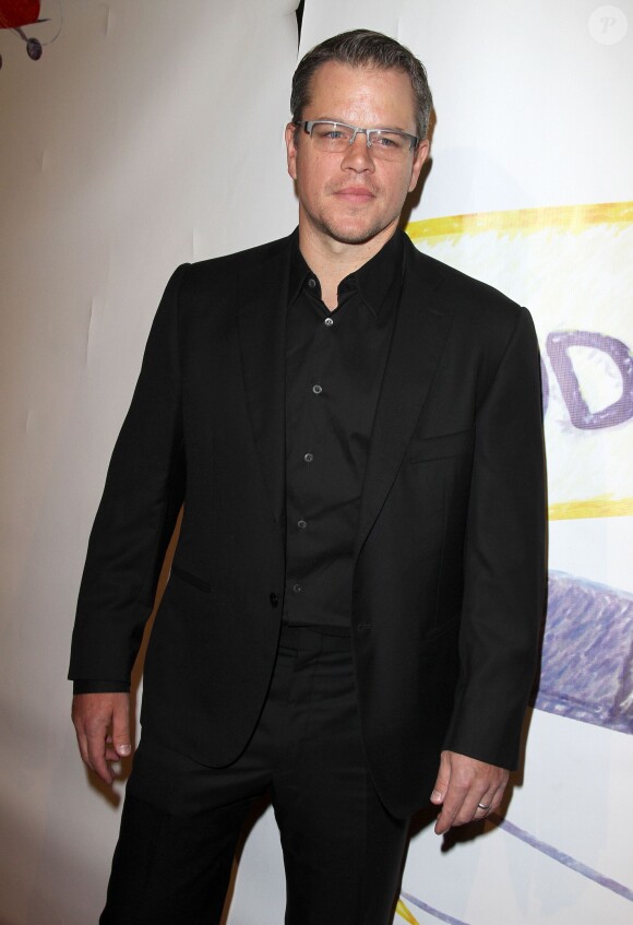 Matt Damon , à West Hollywood, le 13 novembre 2013.