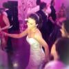 L'actrice Lacey Chabert rayonnante à son mariage.