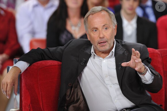 Fabrice Luchini lors de l'émission Vivement dimanche à Paris le 26 septembre 2012