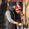 Exclusif - Ryan Reynolds et sa femme Blake Lively se promenant à Aspen dans le Colorado le 29 décembre 2013
