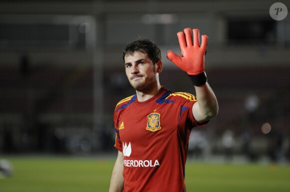 Iker Casillas à Panama City, le 13 novembre 2012.