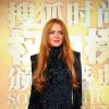 Lindsay Lohan récompensée lors de la 2e édition des Sohu Fashion Achievement Awards à Shanghai, le 6 janvier 2014.