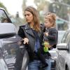 Jessica Alba s'accorde une journée avec sa fille Heaven. La belle actrice a été faire des courses à Los Angeles le 7 janvier 2013