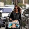 Jessica Alba se promène avec sa fille Haven à Los Angeles le 7 janvier 2014.