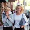 Heather Locklear et sa fille Ava Sambora dans les rues de Los Angeles, le 6 janvier 2014.