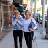 Heather Locklear et sa fille Ava Sambora dans les rues Los Angeles, le 6 janvier 2014.