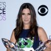 Sandra Bullock triomphe aux People's Choice Awards, Nokia Theatre, Los Angeles, le 9 janvier 2014.