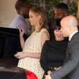 Emily Blunt (enceinte) lors du "Dior Luncheon" organisé à l'hôtel Sunset Towers d'Hollywood, le 8 janvier 2014.