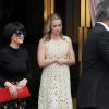 Emily Blunt (enceinte) au "Dior Luncheon" organisé à l'hôtel Sunset Towers d'Hollywood, le 8 janvier 2014.