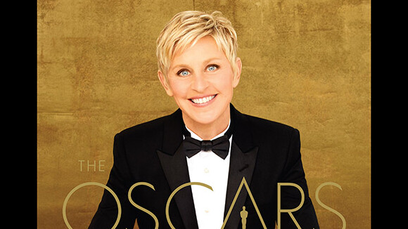 Oscars 2014 : Ellen DeGeneres, lumineuse et à la cool sur l'affiche officielle