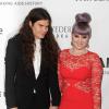 Kelly Osbourne et son fiancé Matthew Mosshart lors de la 4e soirée de gala "amFAR Inspiration" à Hollywood, Los Angeles, le 12 décembre 2013.