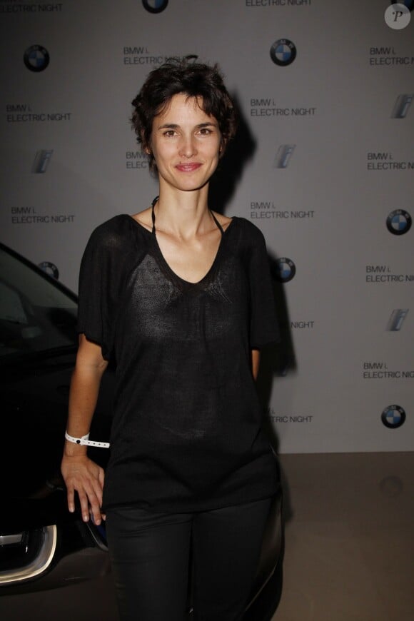 Exclusif - Eglantine Eméyé - Lancement de la 1ere voiture 100% éléctrique, écologique et recyclable de BMW. Le 13 novembre 2013 à Paris.