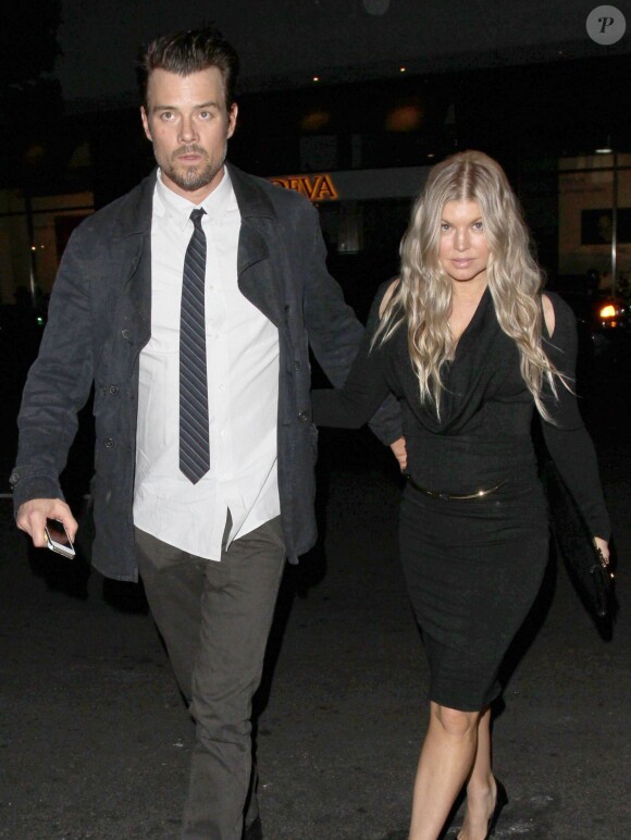 Fergie, Josh Duhamel vont dîner au restaurant Mr Chow à Beverly Hills, le 10 janvier 2014.