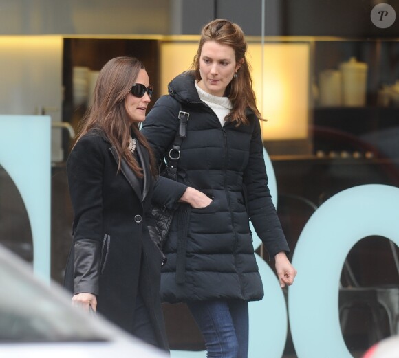 Exclusif - Pippa Middleton à Londres le 15 janvier 2013.