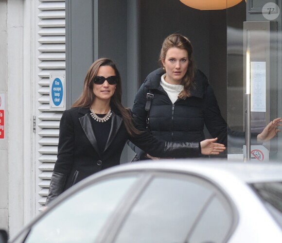 Exclusif - Pippa Middleton à Londres le 15 janvier 2013.