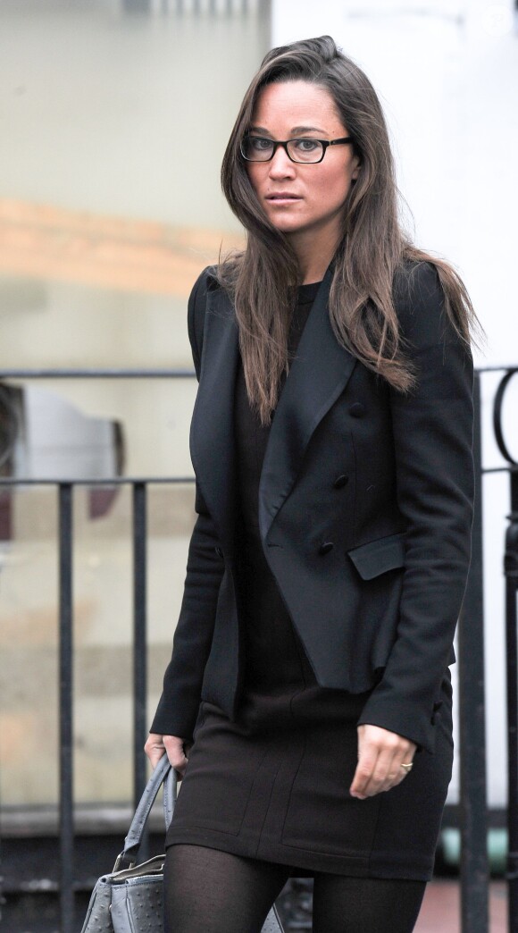 Exclusif - Pippa Middleton à Londres le 12 février 2014