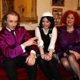Exclu : Pascale et Morgan Ackermann et la petite soeur Capucine pendant le tournage de la première émission Le Dîner Ackermann pour la Chaîne Etudiante qui a été diffusée à la rentrée 2013.