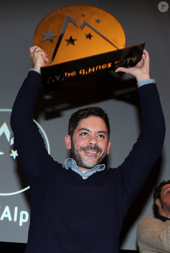 Manu Payet pour le film Situation Amoureuse: C'est Compliqué !, lauréat du Grand Prix au 17e Festival International du Film de Comédie de l'Alpe d'Huez le 18 Janvier 2014.