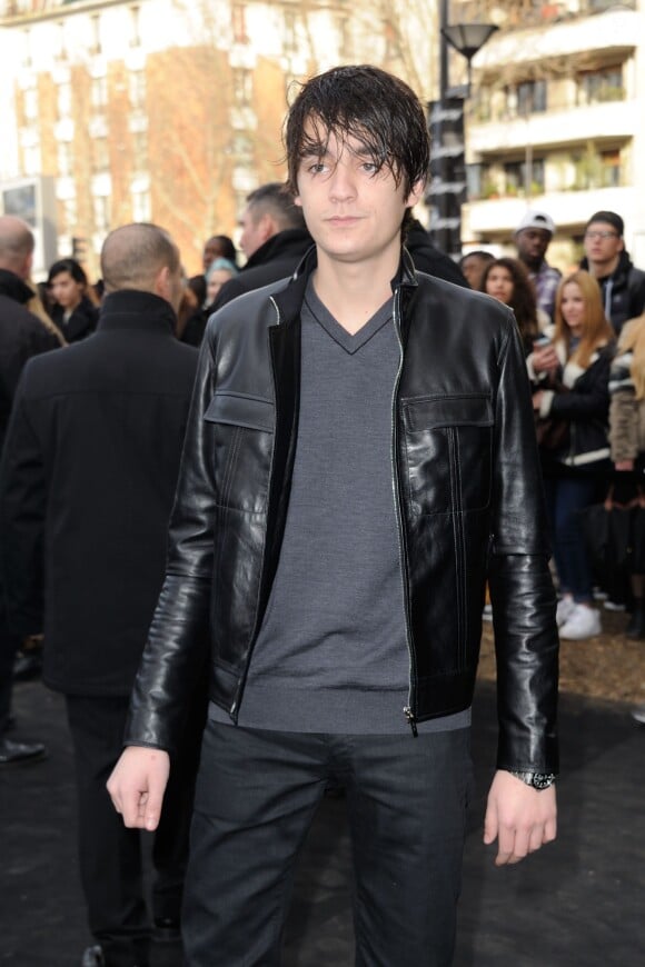 Alain-Fabien Delon attending Dior's Fall-Winter 2014/2015 men's collection presentation held at Tennis Club in Paris, France, on January 18, 2014. Photo by Alban Wyters/ABACAPRESS.COM19/01/2014 - Paris