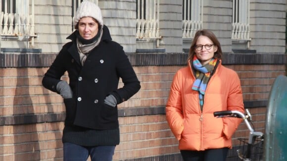 Jodie Foster et Alexandra Hedison : Balade romantique dans le froid new-yorkais