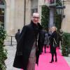 Le chausseur Bruno Frisoni au défilé Schiaparelli Haute couture printemps-été 2014 à Paris, le 20 janvier 2014.