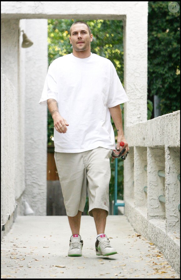 Kevin Federline à Los Angeles, le 12 janvier 2007.