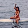 Rihanna : sexy en paddle lors de ses vacances au Brésil, en janvier 2014