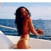 Rihanna, plus sexy que jamais, lors de ses vacances au Brésil, en janvier 2014