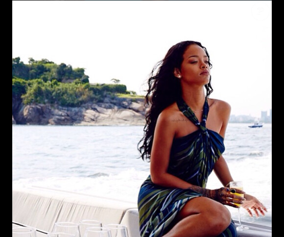 Rihanna : Une vraie déesse lors de ses vacances au Brésil, en janvier 2014