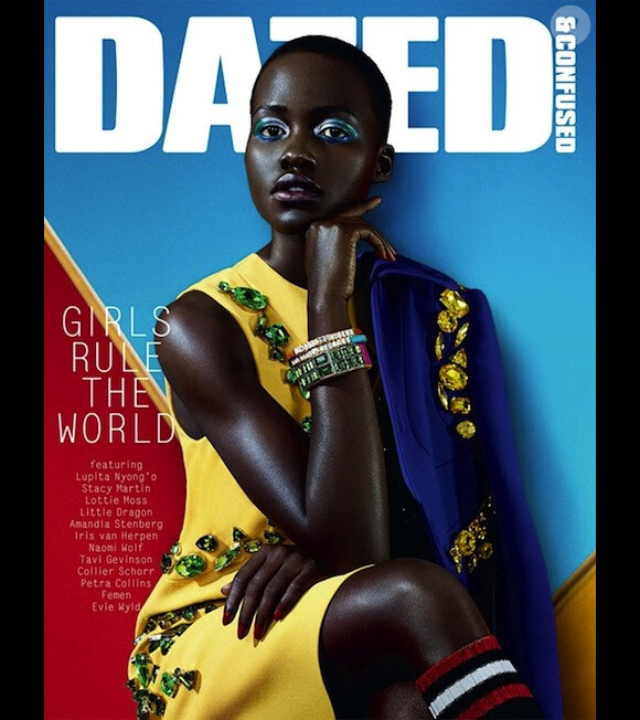 Lupita Nyong'o en couverture de Dazed & Confused - janvier 2014