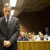Oscar Pistorius au troisième jour de son procès à Pretoria en Afrique du Sud le 21 février 2013