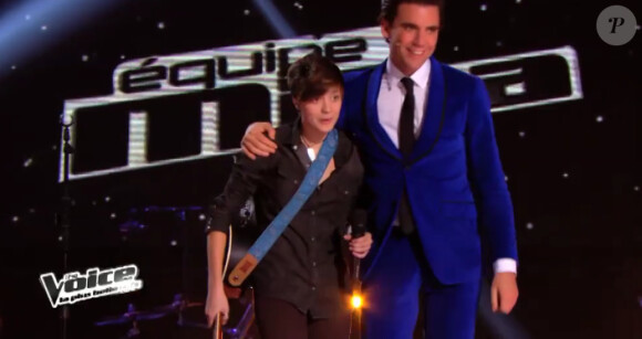Élodie et Mika dans The Voice 3 sur TF1 le samedi 25 janvier 2014