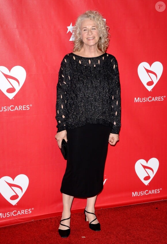 Carole King lors du gala MusiCares Person of the Year à Los Angeles, le 24 janvier 2014.