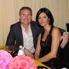 David Coulthard et Karen Minier lors de la soirée Kitz Charity Race le 25 janvier 2014 en Autriche