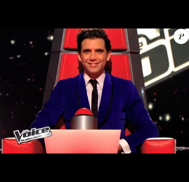 Mika dans The Voice 3, samedi 11 janvier 2014.