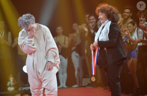 Coline Serreau - Remise des prix du 35e festival mondial du Cirque de Demain sous le chapiteau du Cirque Phénix à Paris le 26 janvier 2014.