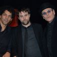 Tomer Sisley, Arthur Jugnot et Tchéky Karyo - Remise des prix du 35e festival mondial du Cirque de Demain sous le chapiteau du Cirque Phénix à Paris le 26 janvier 2014.