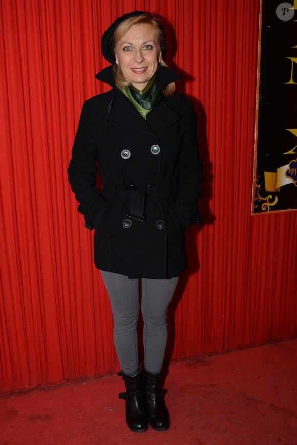 Natalie Dessay - Remise des prix du 35e Festival mondial du Cirque de Demain sous le chapiteau du Cirque Phénix à Paris le 26 janvier 2014.