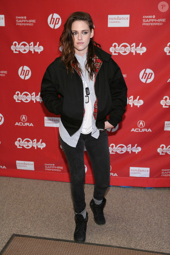 Kristen Stewart lors de la projection de Camp X-Ray à Park City, le 17 janvier 2014.