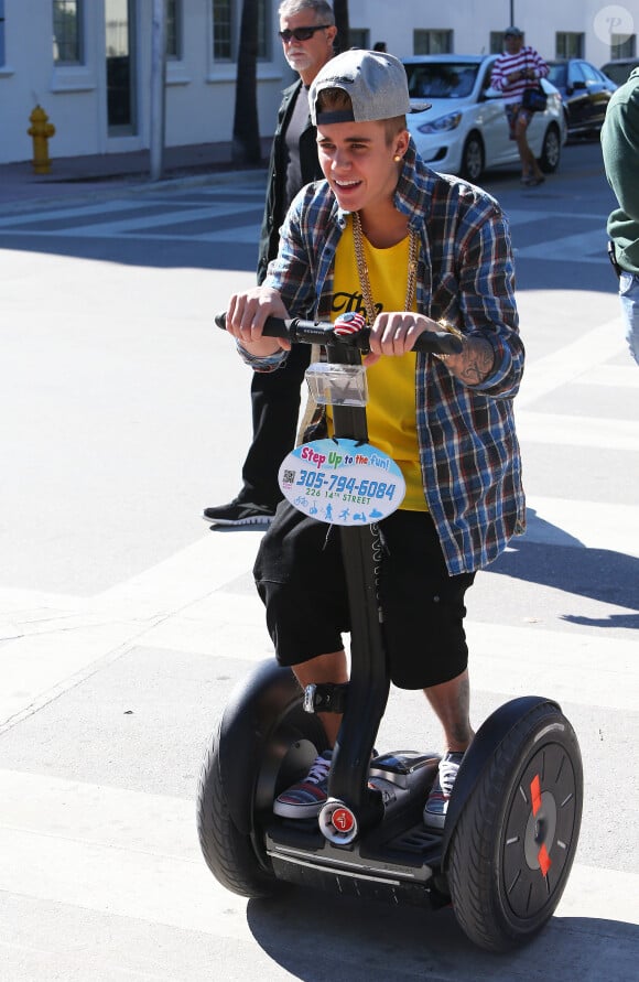Justin Bieber à Miami, le 22 janvier 2014.
