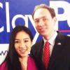Michelle Kwan et son mari Clay Pell